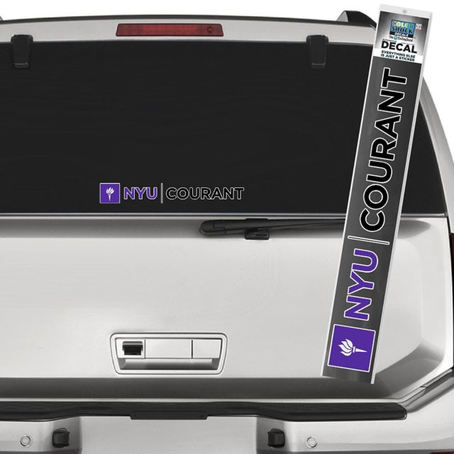 New York University Courant Decal
