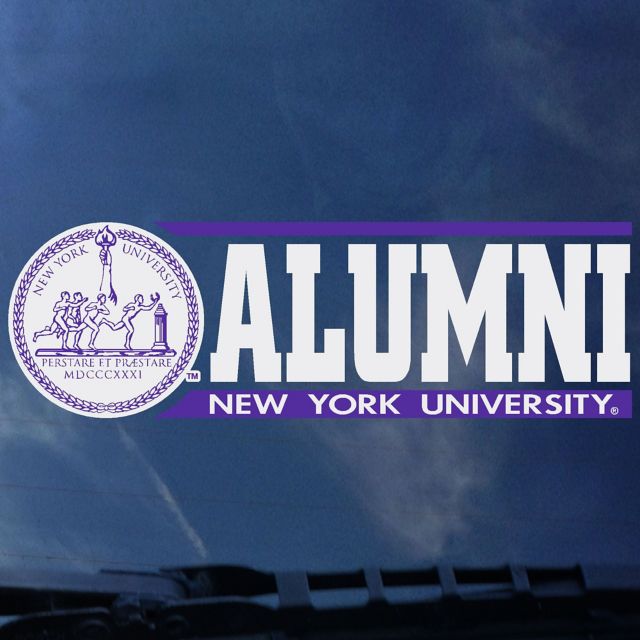 New York University Alumni Decal