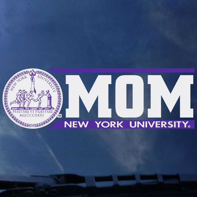 New York University Mom Decal