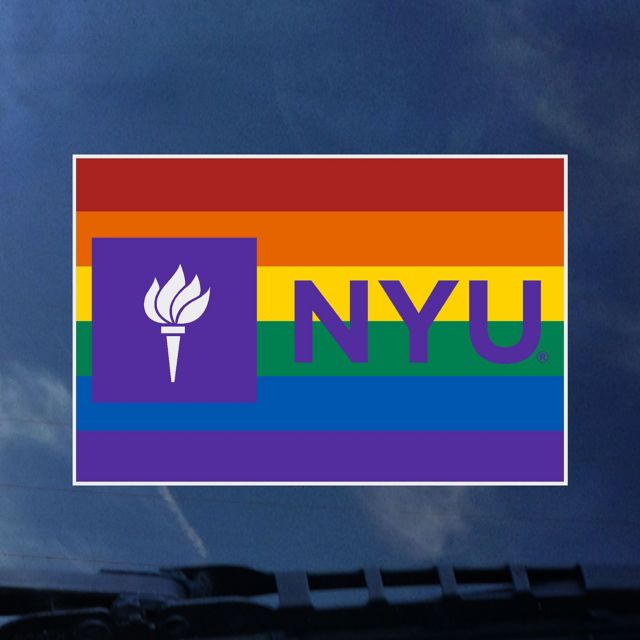 New York University Pride Decal