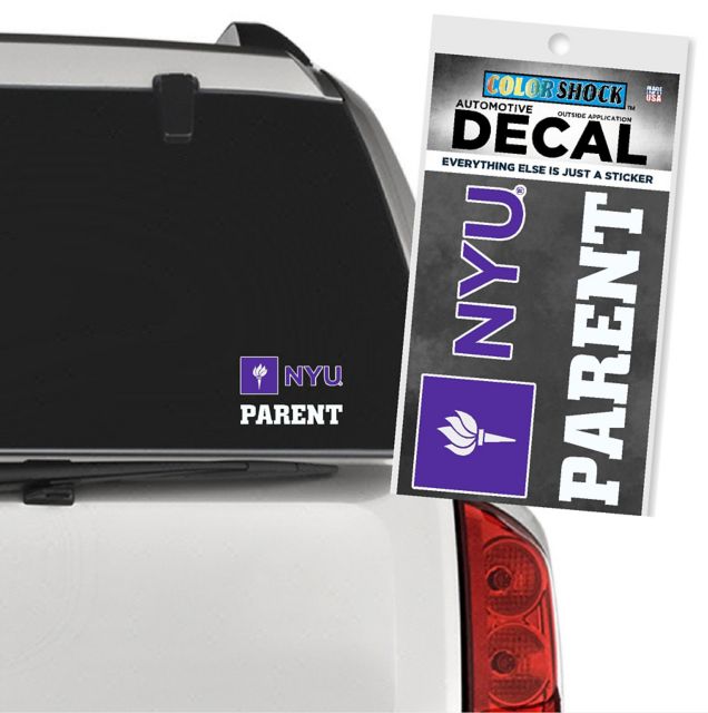 New York University Parent Decal