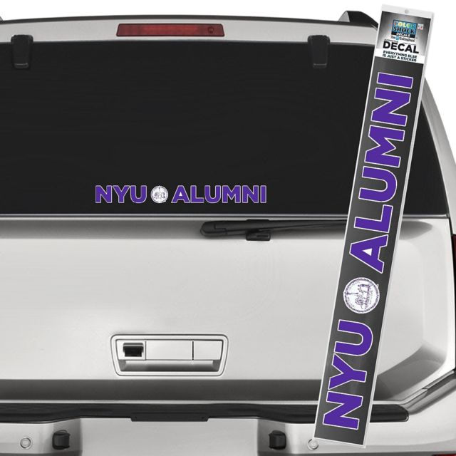 New York University Alumni Decal