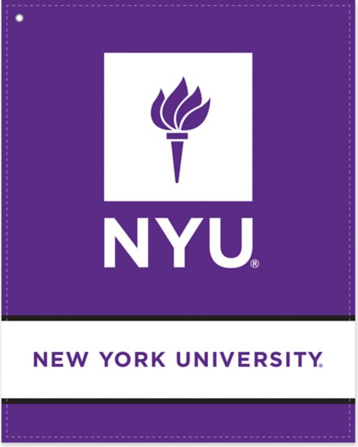New York University 16" x 20" Magnetic Golf Towel