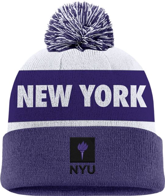 NYU New Era Diamond Era 39Thirty Stretch Fit Hat NYU Monogram - ONLINE ONLY