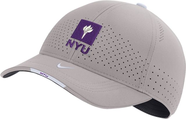 NYU New Era Diamond Era 39THIRTY Stretch Fit Hat Primary Mark | White | Large/XLarge