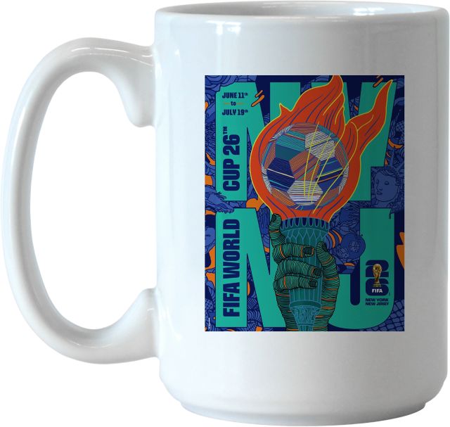 2026 FIFA World Cup New York/New Jersey Poster Mug