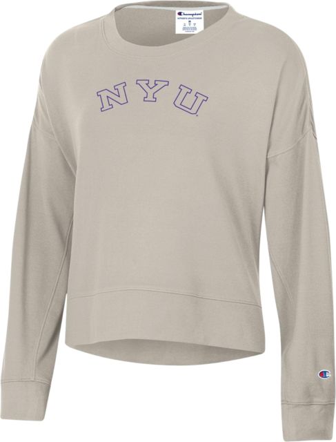 New York University Women's Boxy Crewneck Sweatshirt
