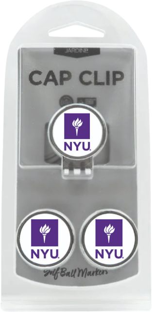 New York University Cap Clip Pack