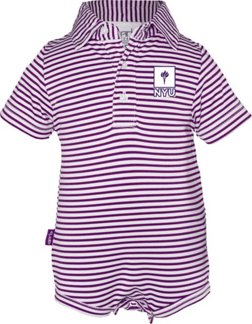 New York University Infant CREEPER Polo