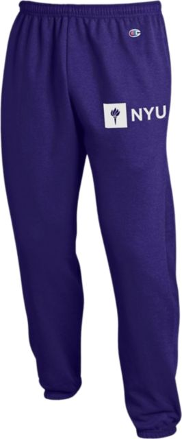 New York University Sweatpants | Champion | Purple | Small