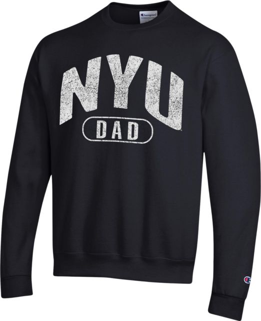 Nyu cheap champion sweatshirt