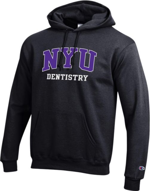 Nyu on sale hooded sweatshirt