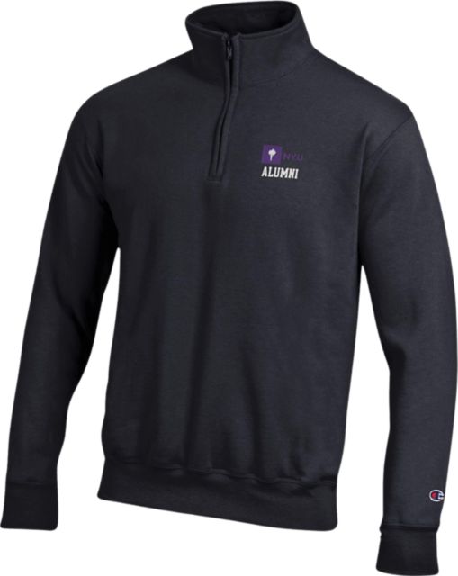 New York University Alumni 1/4 Zip Powerblend Jacket