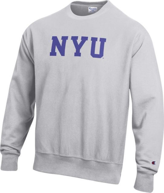 nyu champion sweatshirt