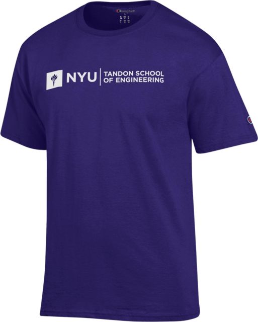 Nike / Men's NYU Violets NYU Purple Dri-FIT Cotton T-Shirt