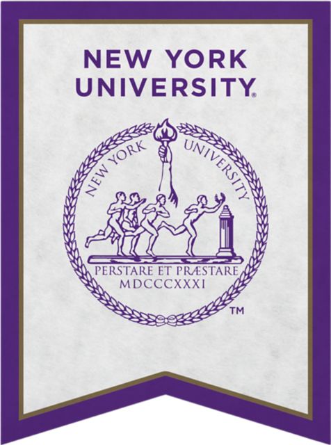 New York University 18x24" Banner