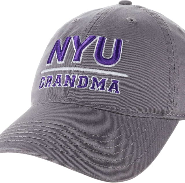 New York University Grandma Adjustable Cap