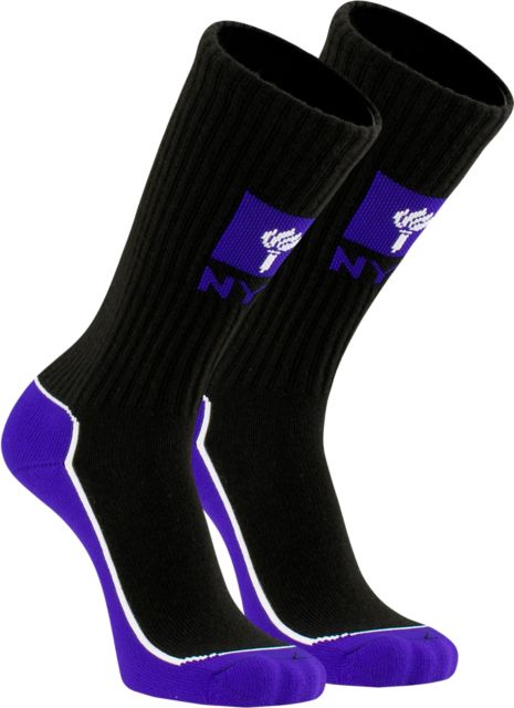 New York University Crew Socks