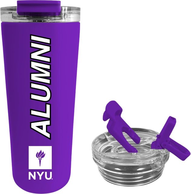 New York University Alumni 18 oz. Soft Touch Tumbler
