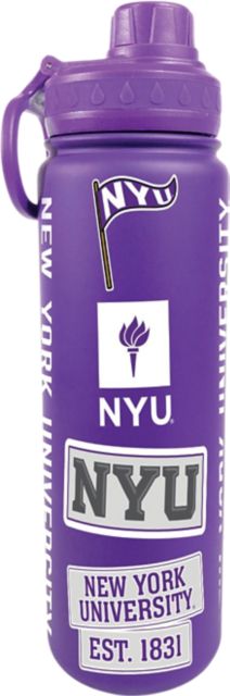 New York University 24 oz. Full Wrap Bottle