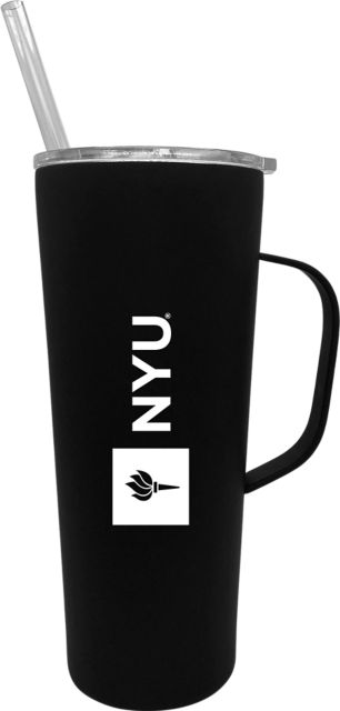 New York University 20 oz. Stainless Steel Roadie Tumbler