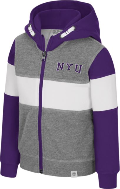 New York University Toddler Full Zip Hooded Sweatshirt