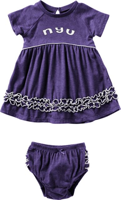 purple infant dress