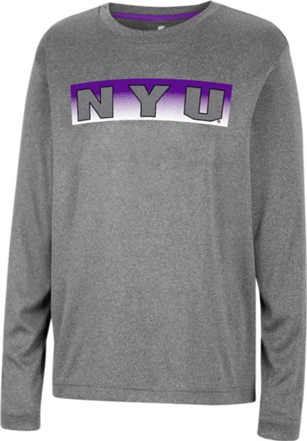 New York University Youth Girl's Crewneck | Wes & Willy | Grape | Youth Medium