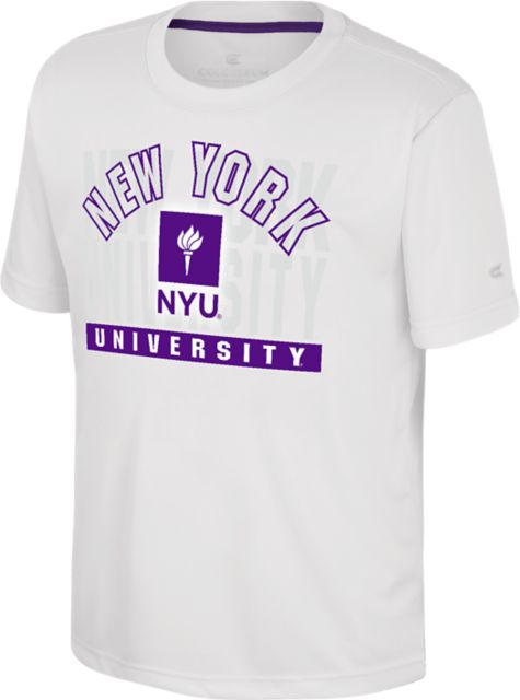 New York University Youth Girl's Crewneck | Wes & Willy | Grape | Youth Medium