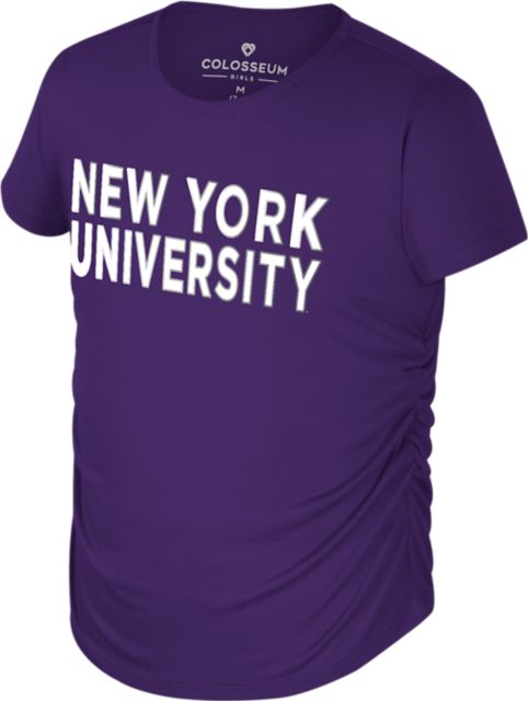 New York University Youth Runched Short Sleeve T-Shirt
