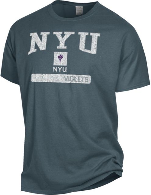 New York University Garment Dyed Short Sleeve Tee - ONLINE ONLY