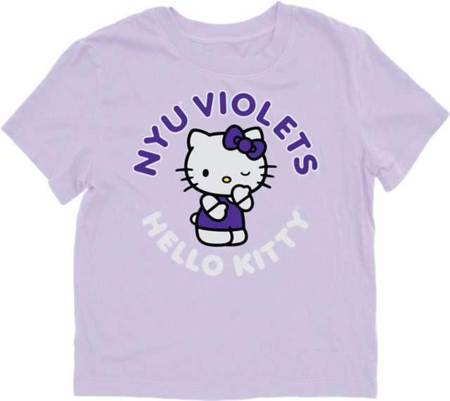 New York University Women's Hello Kitty Dyed Short Sleeve T-Shirt