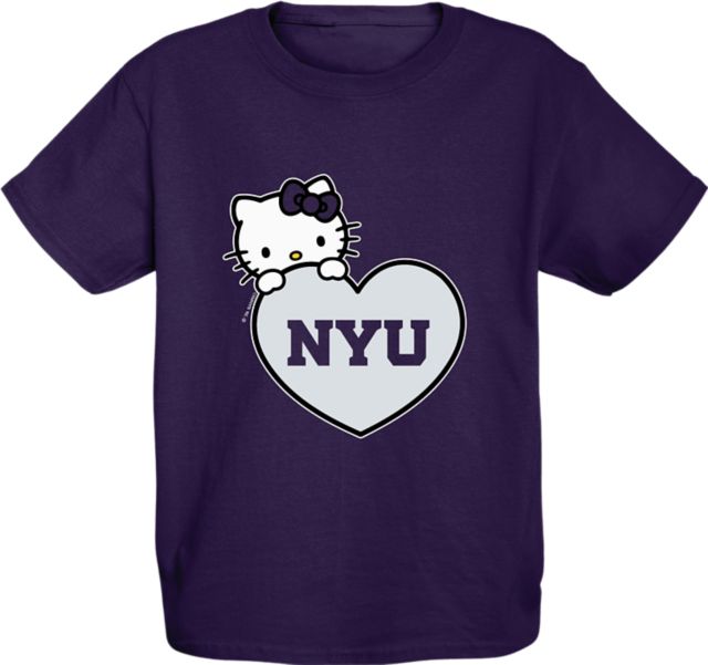 New York University Hello Kitty Youth Short Sleeve T-Shirt
