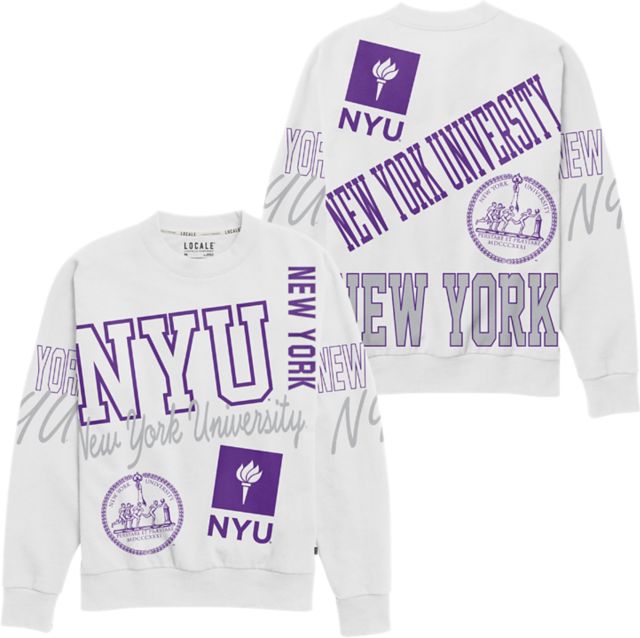 New York University Women's Collage Kelsey Crewneck Sweatshirt