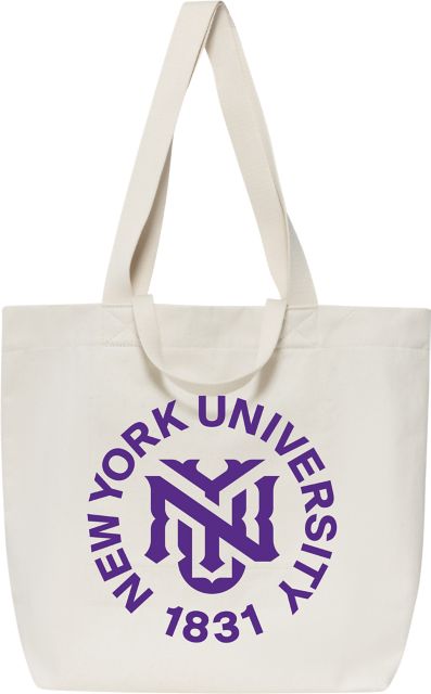 New York University Double Handle Canvas Tote Bag