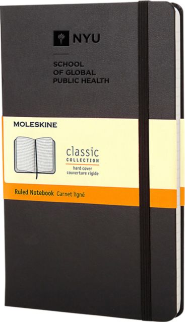 New York University School of Global Public Health 13 x 21CM Moleskine Notebook