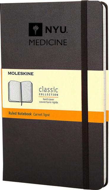 New York University Medicine 13 in. x 21 in. Moleskin