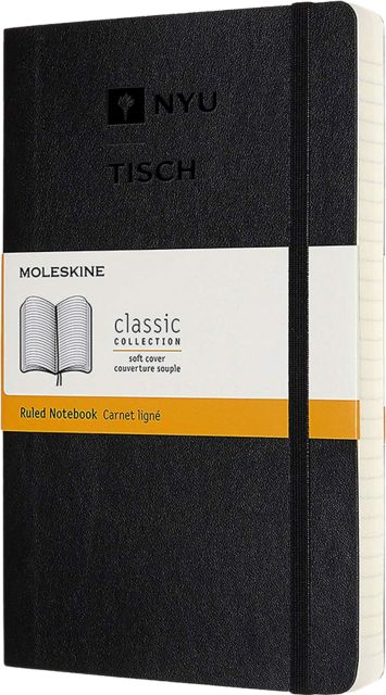 New York University Tisch 13 in. x 21 in. Moleskin