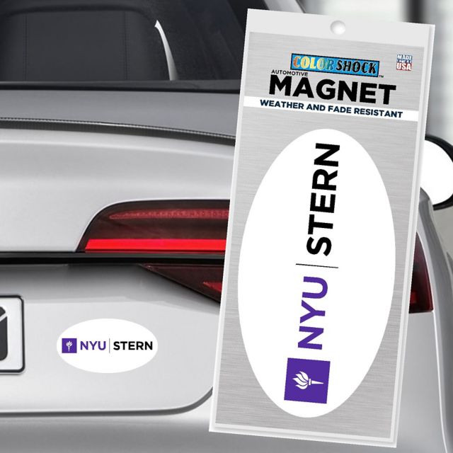 New York University Stern 4x4 Magnet