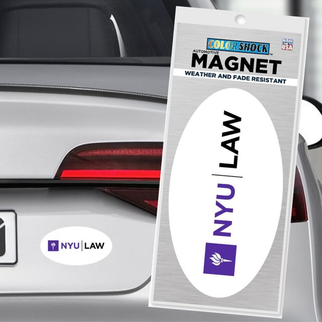 New York University Law 4x4 Magnet