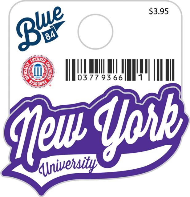 New York University Mini Sticker