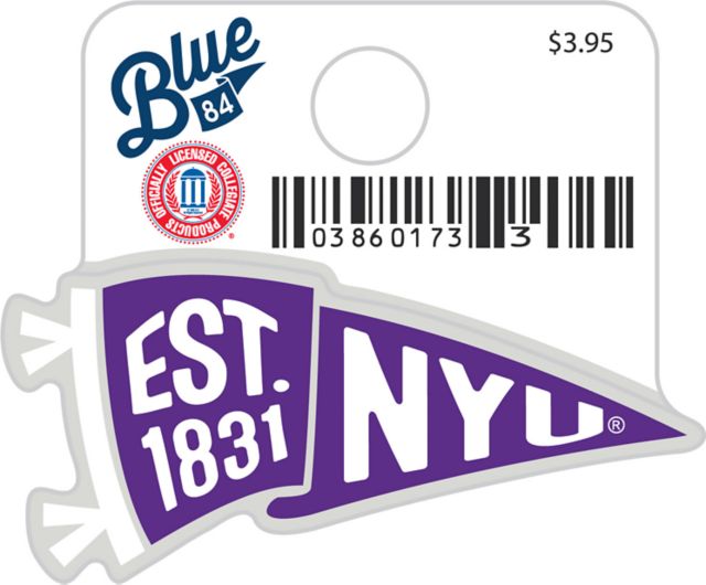 New York University Mini Sticker