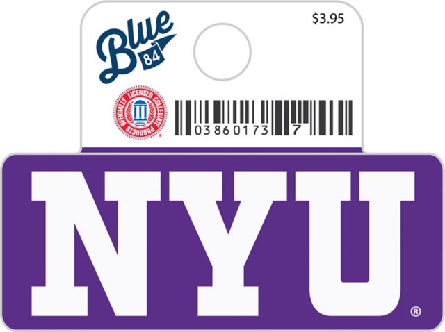 New York University Mini Sticker