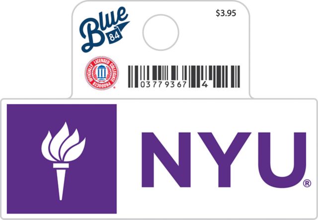 New York University Mini Sticker