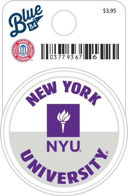 New York University Mini Sticker
