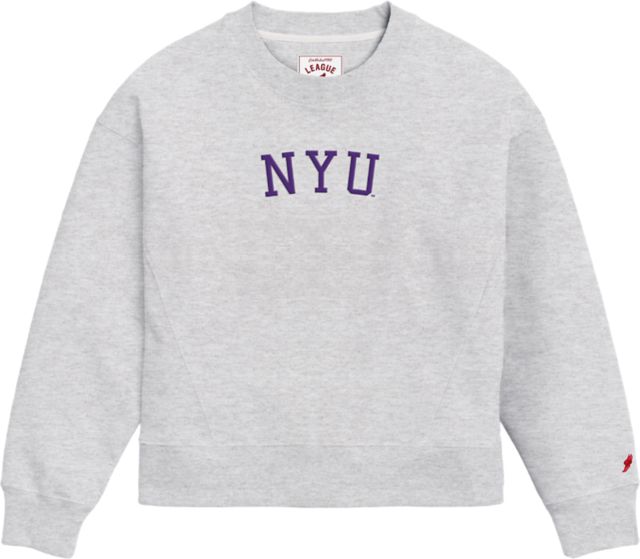 New York University Women's Boxy Crewneck Sweatshirt
