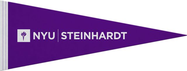 New York University Steinhardt 9" x 24" Pennant