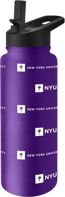 New York University 34oz Step And Repeat Quencher Bottle