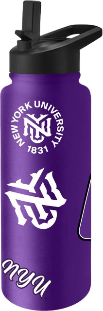 New York University 34 oz. Bottle