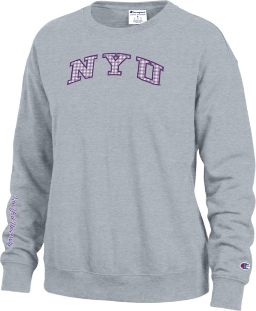 New York University Women's Powerblend Crewneck Sweatshirt